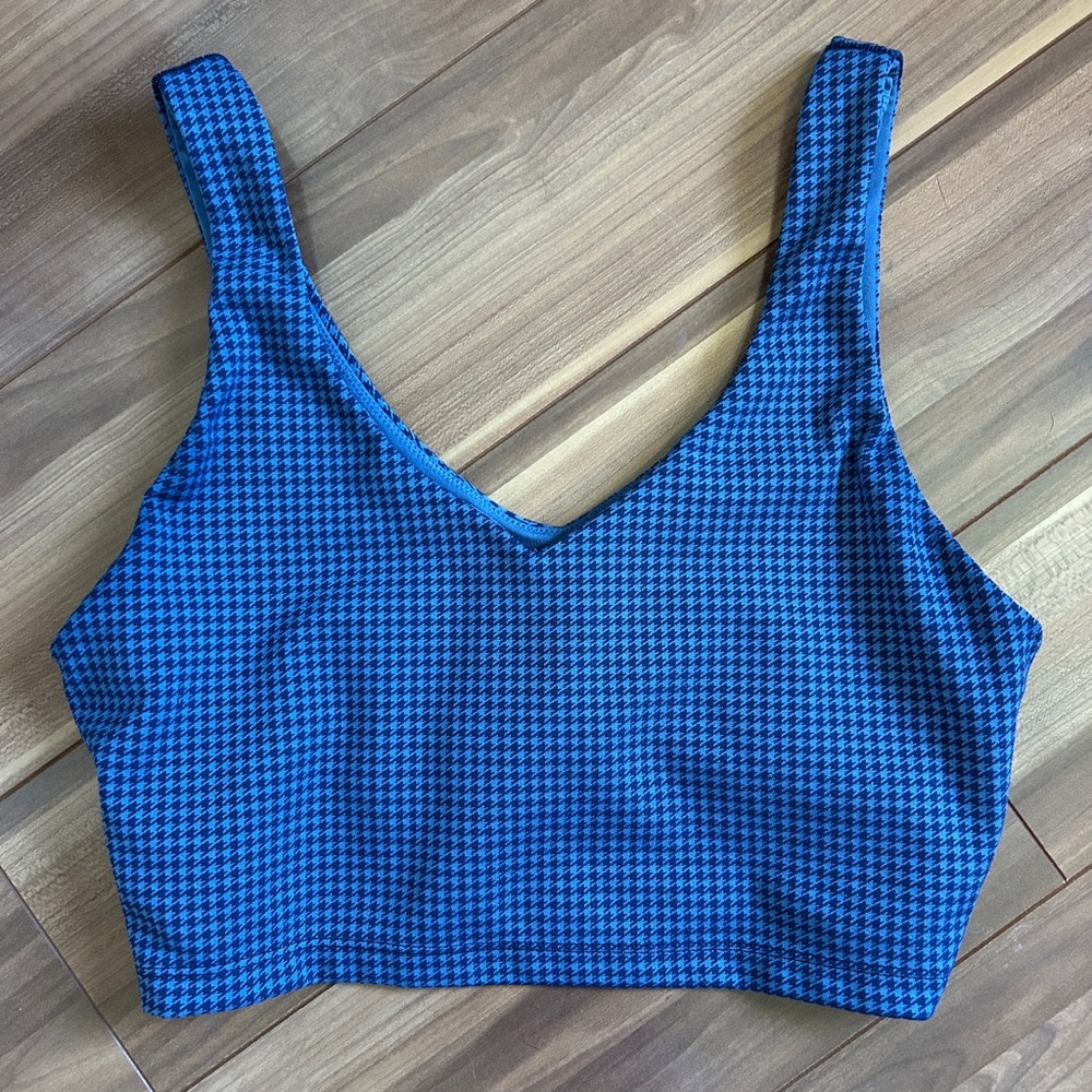 Offline by Aerie houndstooth Sports bra tank